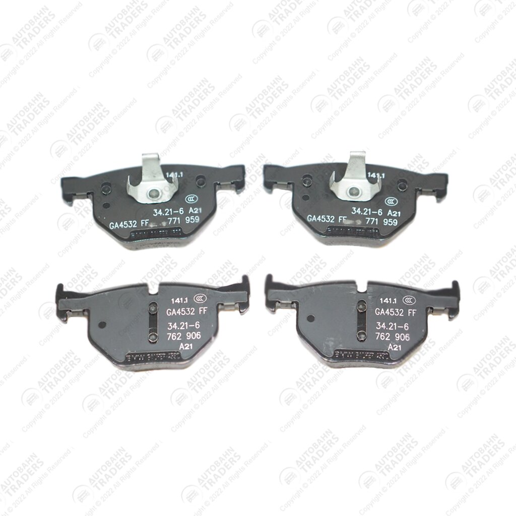 Rear Brake Pad Set - Image 3