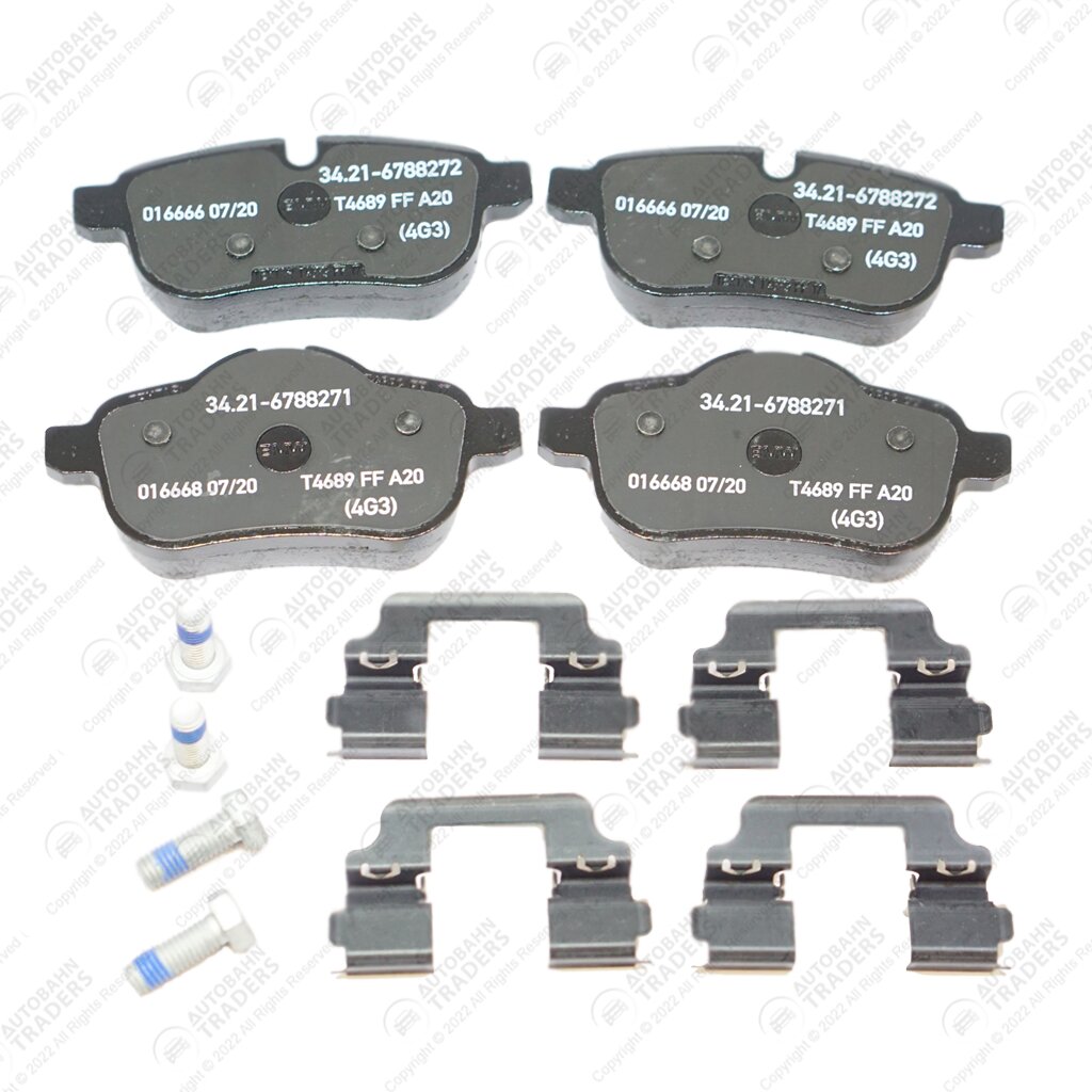 Rear Brake Pad Set - Image 3