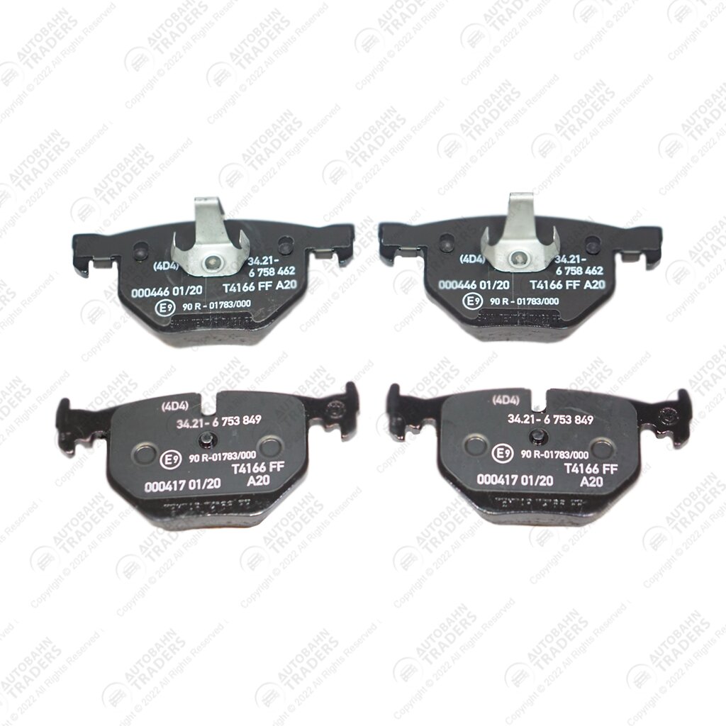 Rear Brake Pad Set - Image 3