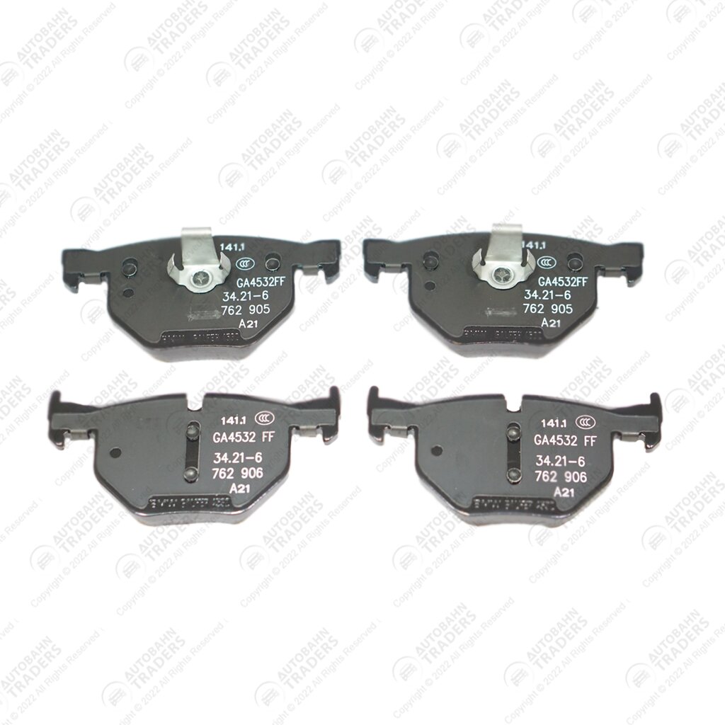 Rear Brake Pad Set - Image 3