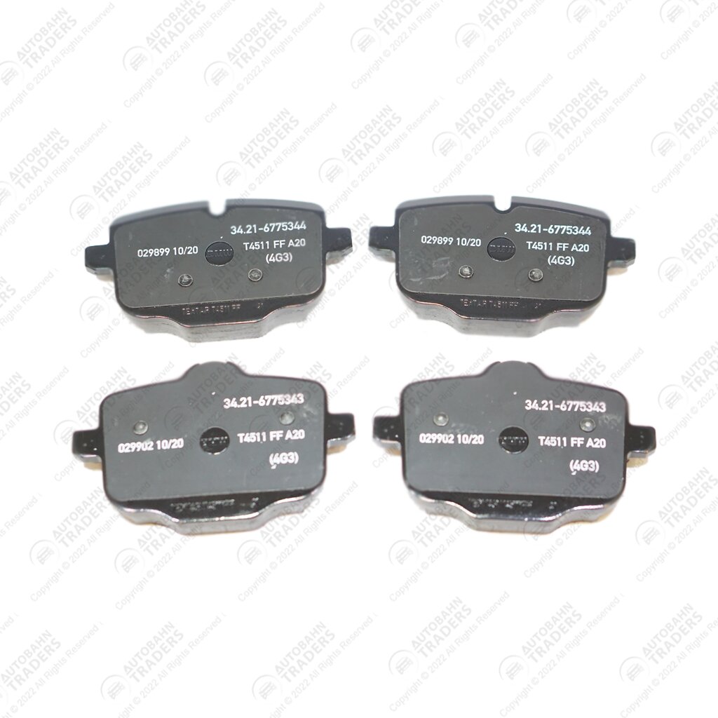 Rear Brake Pad Set - Image 3