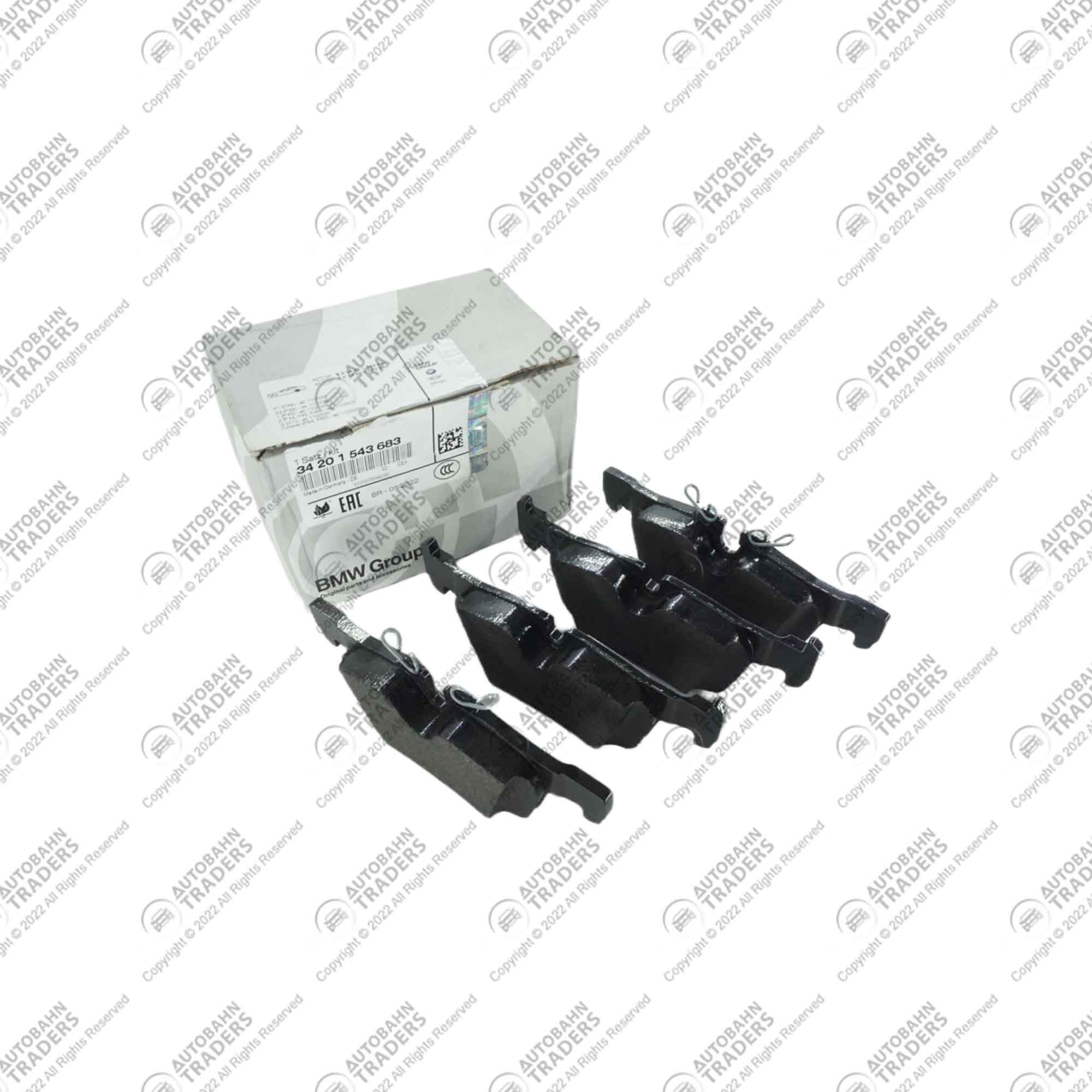 Rear Brake Pad Set - Image 2
