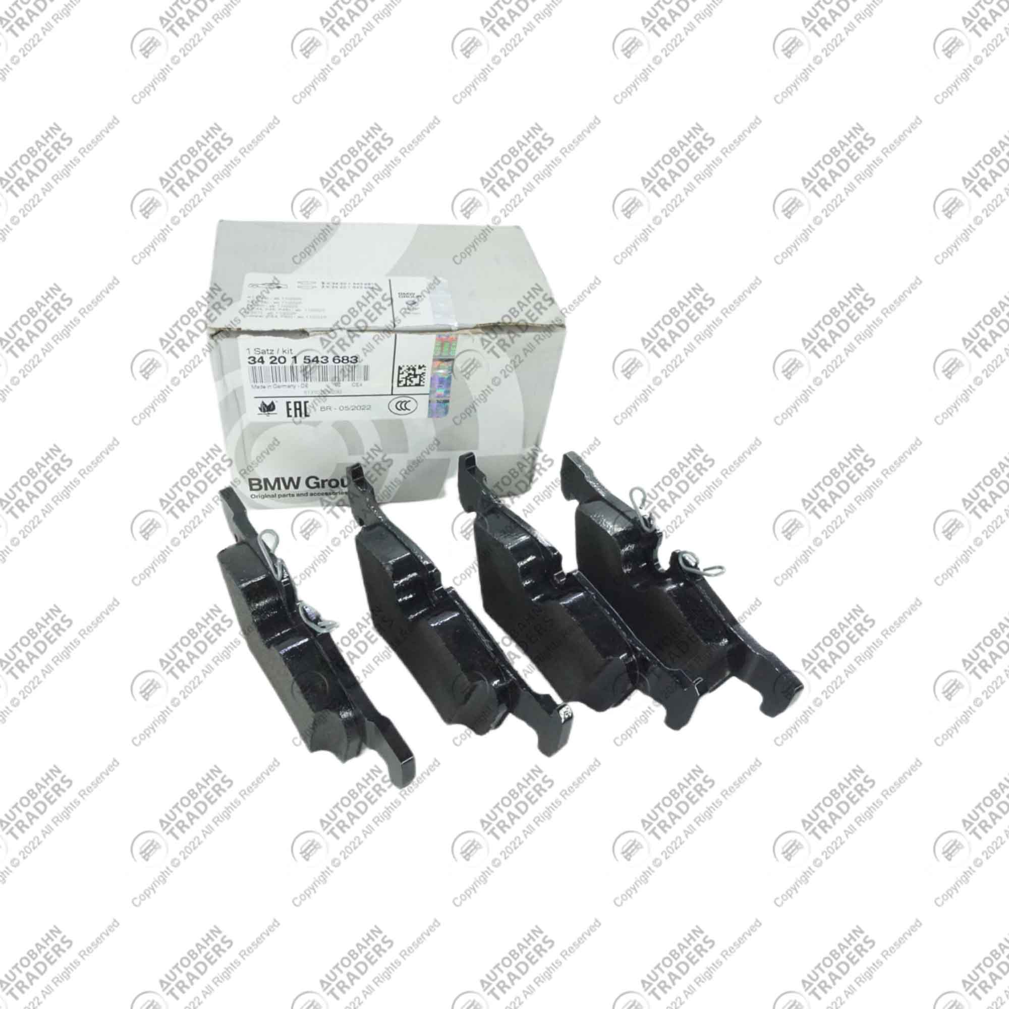 Rear Brake Pad Set