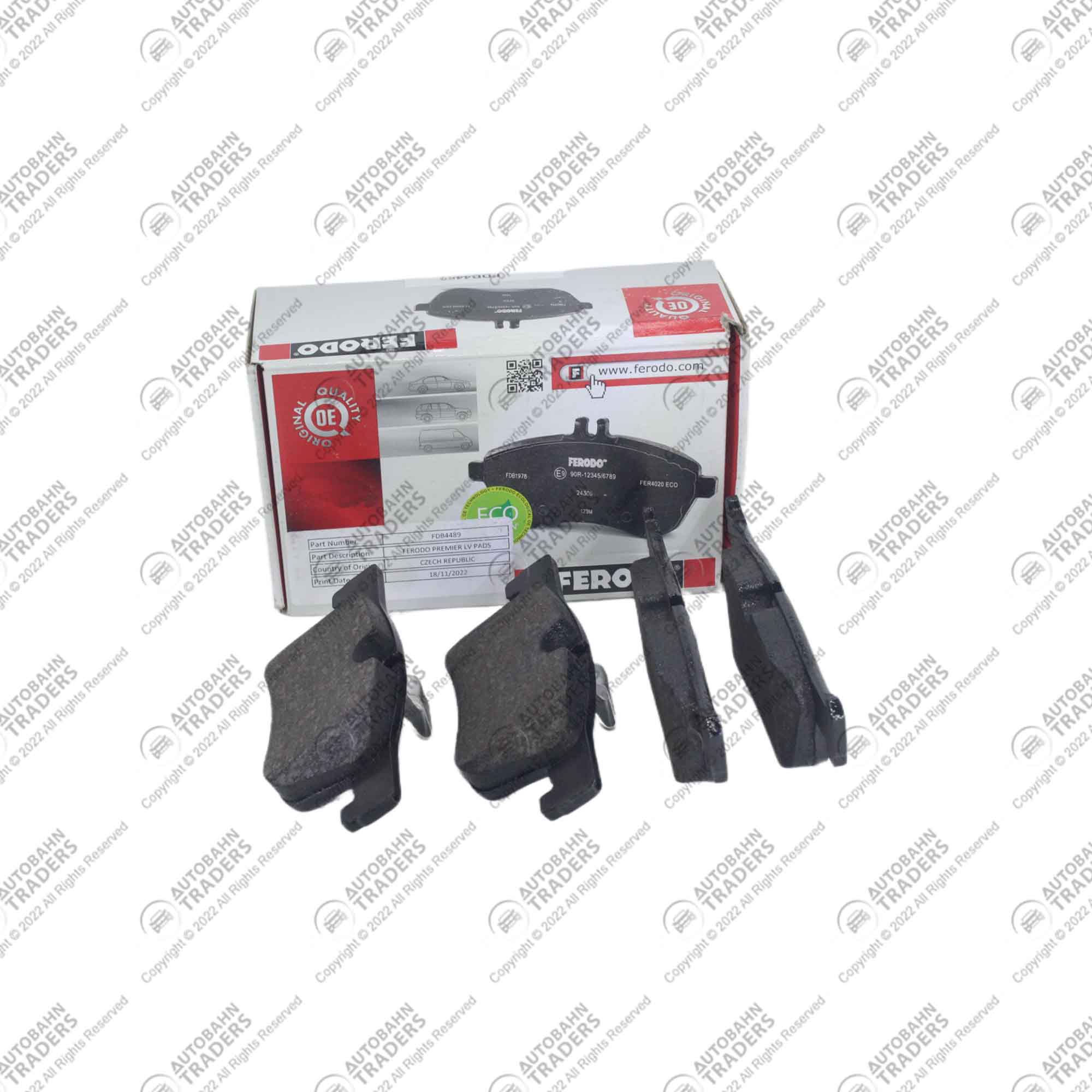 Front Brake Pad Set - Image 2