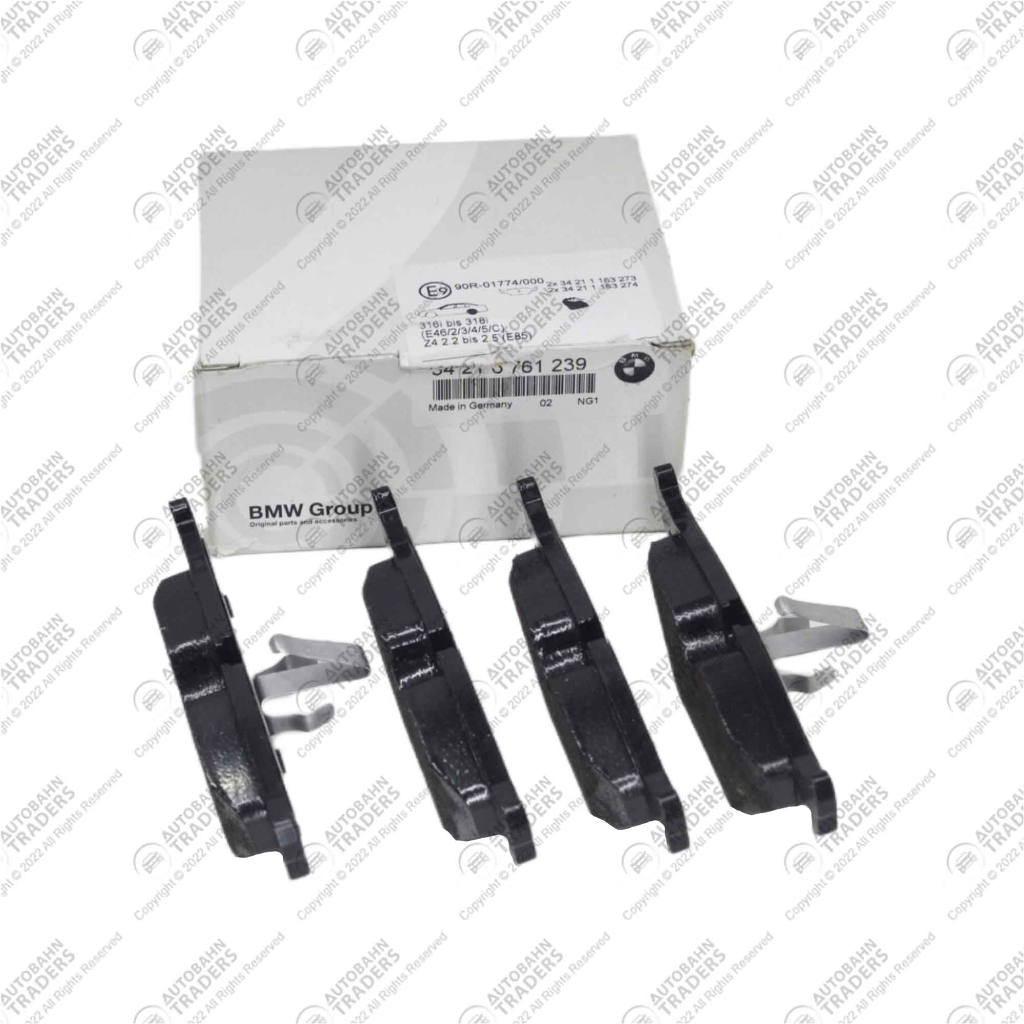 Rear Brake Pad Set - Image 2